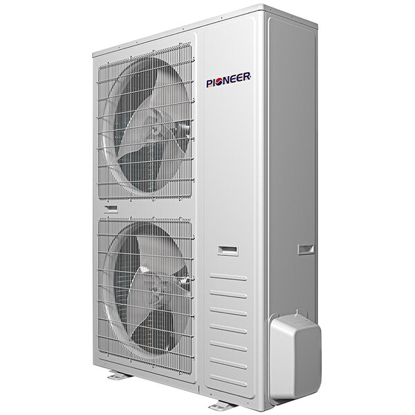 Pioneer heat pump/AC outdoor unit.